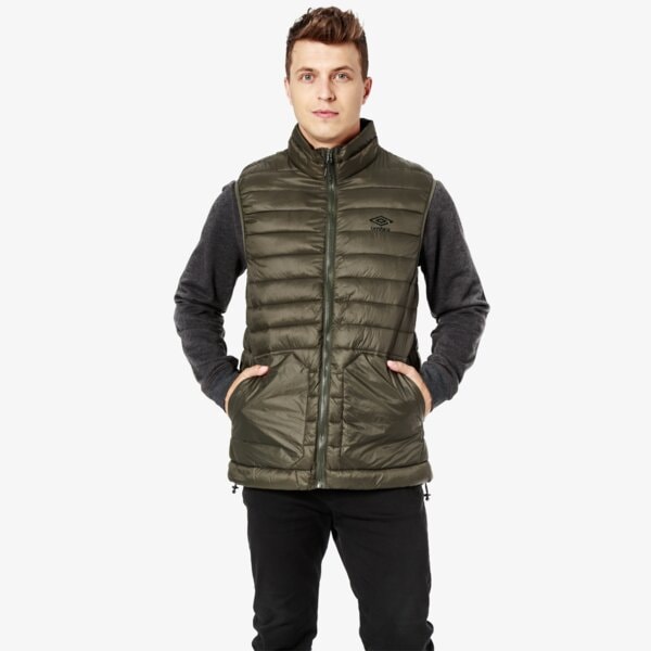 Bezrękawnik męski UMBRO BEZRĘKAWNIK BRASS ul38kam01002 kolor zielony