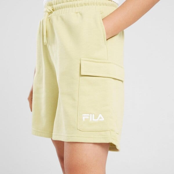 Spodenki damskie FILA SZORTY CORINE CRGO SHT GRN ss24jdw010corinegrn kolor zielony