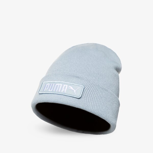 Czapka zimowa damska PUMA CZAPKA PUMA CLASSIC CUFF BEANIE 2343402 kolor niebieski