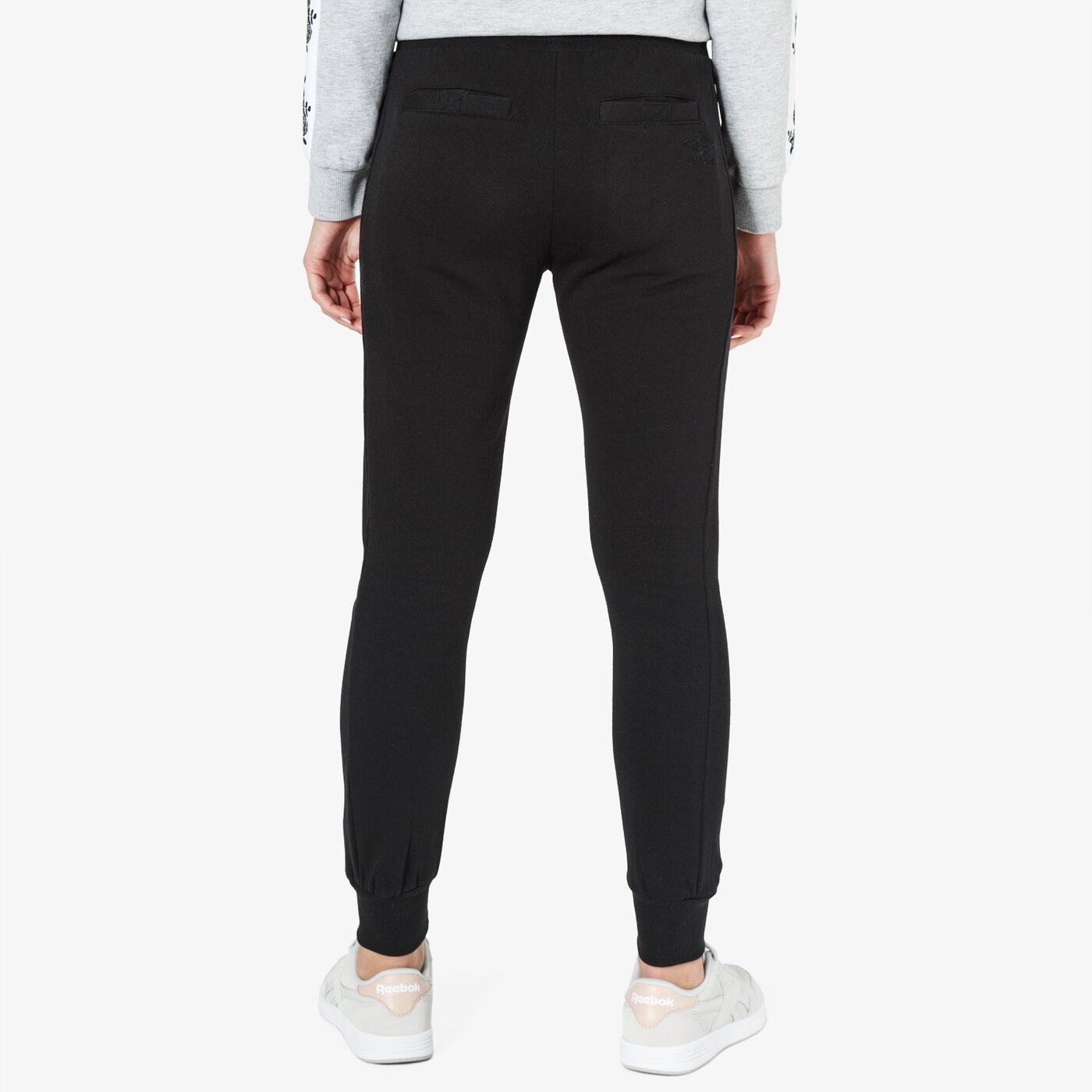 Spodnie dresowe damskie UMBRO SPODNIE CALCITE ul38spd05001 kolor czarny