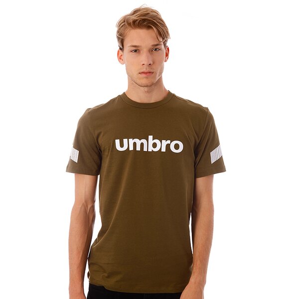 Koszulka męska UMBRO T-SHIRT TRN CTN TEE 62263ua0d kolor khaki