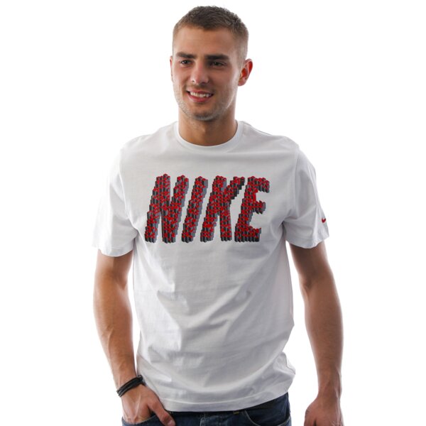 Koszulka męska NIKE T-SHIRT HS MENS GRAPHIC DOUBLE PACK #473380100 kolor multicolor