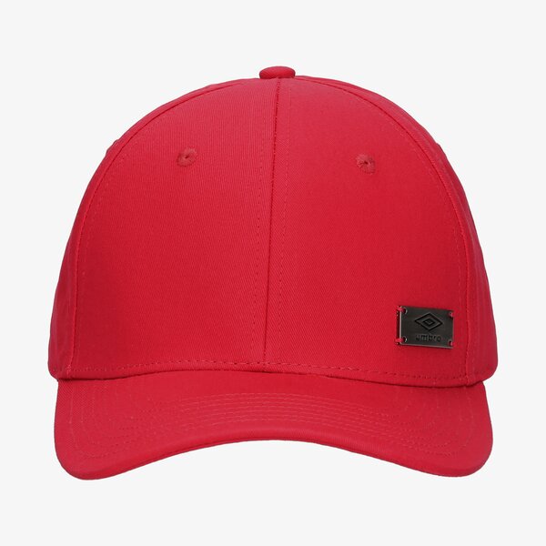 Czapka z daszkiem damska UMBRO CZAPKA MORVAN ul120cap01002 kolor czerwony