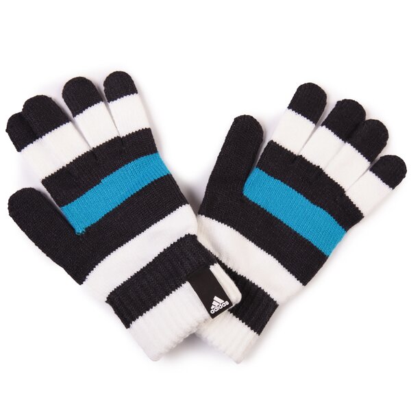  ADIDAS RĘKAWICZKI STRIPED GLOVES m66615 kolor niebieski