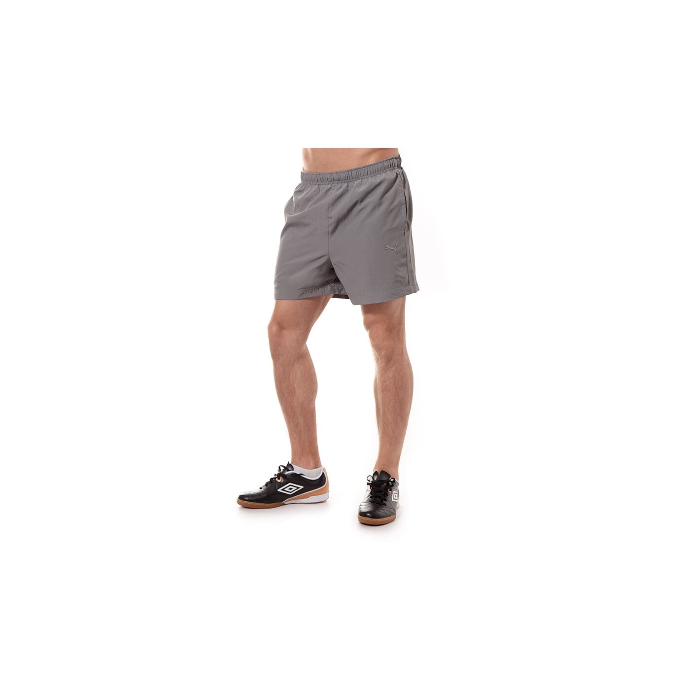 Spodenki męskie PUMA SZORTY ESS WOVEN SHORTS 82400206 kolor szary