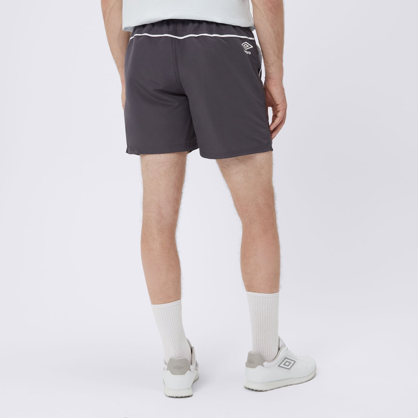 Spodenki męskie UMBRO SZORTY JETT ul125szm90002 kolor szary