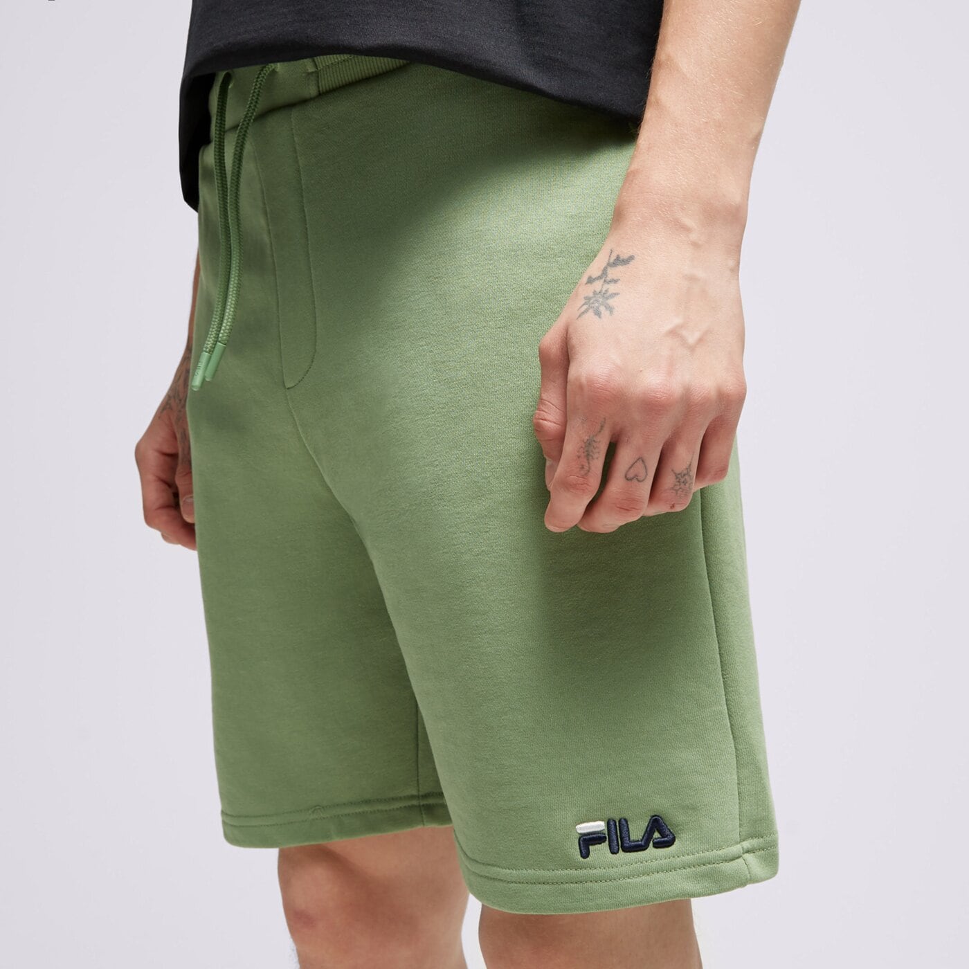 Spodenki męskie FILA SZORTY YELE ss23spm230627 kolor zielony