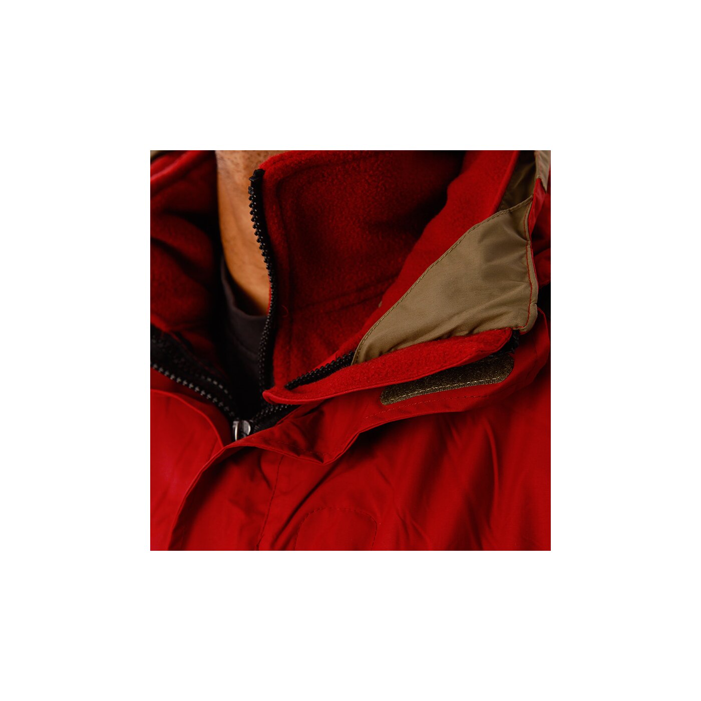 Kurtka zimowa męska FEEWEAR KURTKA KOLUMBIA fw33kum12629 kolor bordowy