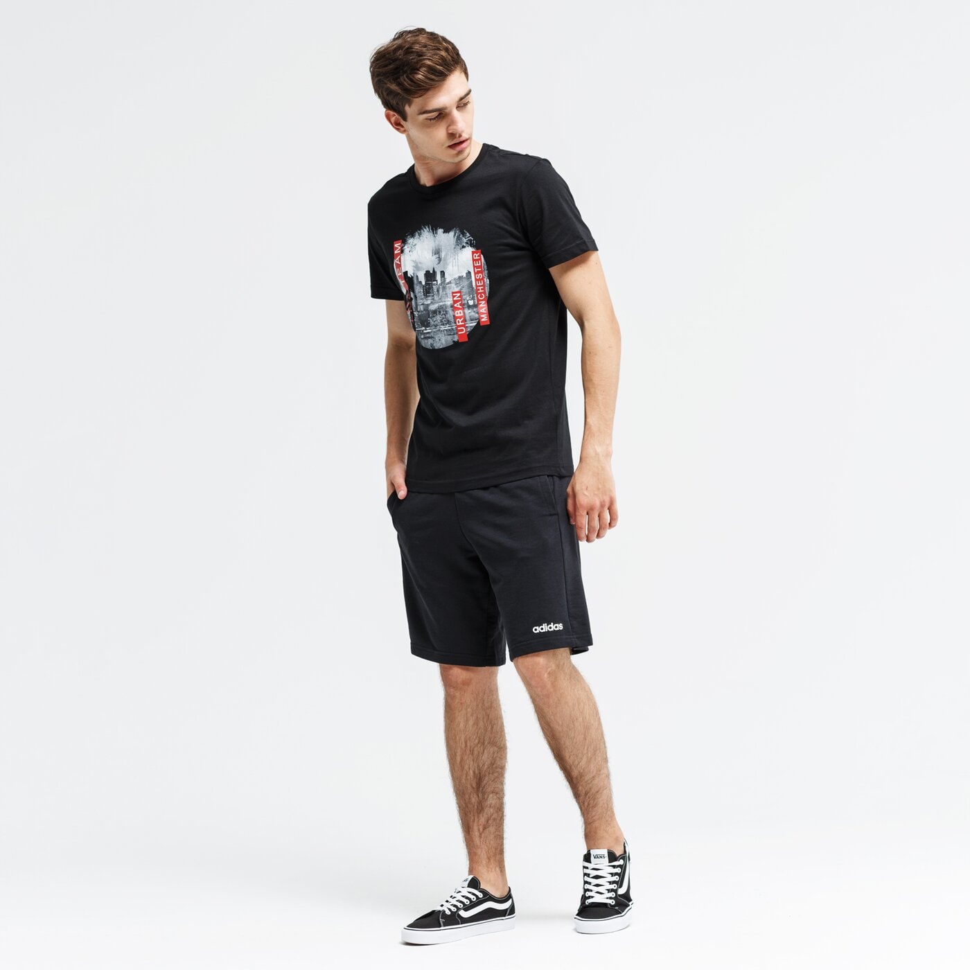 Koszulka męska UMBRO T-SHIRT MATTHEW ul39tsm29001 kolor czarny