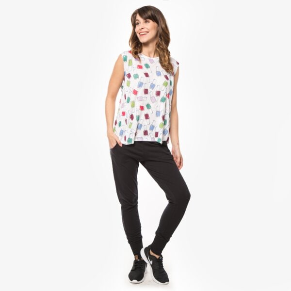 Koszulka damska LOTTO T-SHIRT GLOSS lo16tsd34001 kolor biały