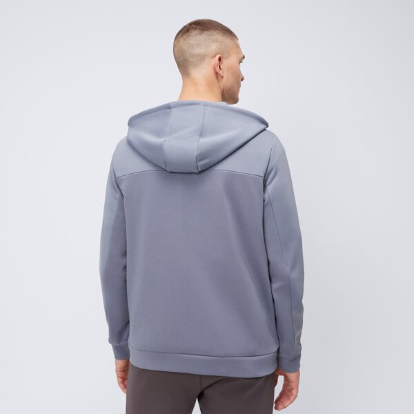 Bluza męska UMBRO BLUZA ROZPINANA Z KAPTUREM TECH FULL ZIP ul125blm01002 kolor niebieski