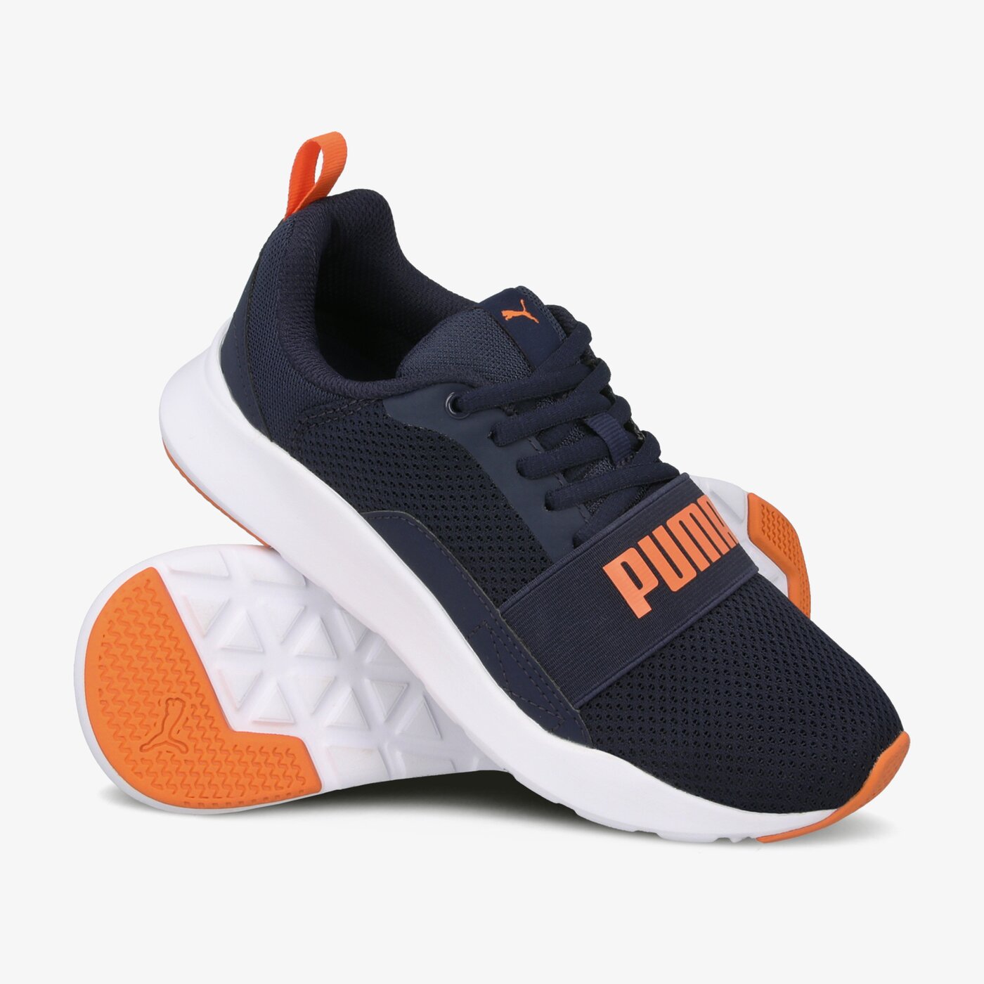 Buty dziecięce PUMA WIRED JR 36690113 kolor granatowy