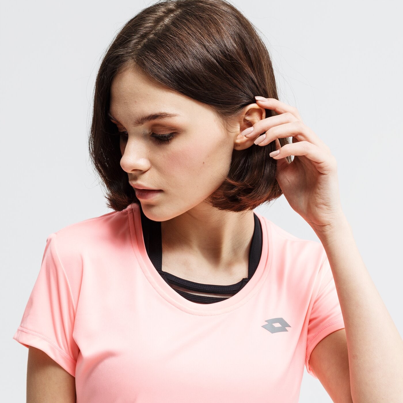Koszulka damska LOTTO T-SHIRT SMART W PL 210611-5p2 kolor różowy
