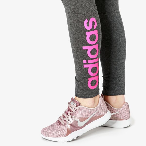 Spodnie dresowe damskie ADIDAS LEGGINGS ESS LIN cz5740 kolor szary