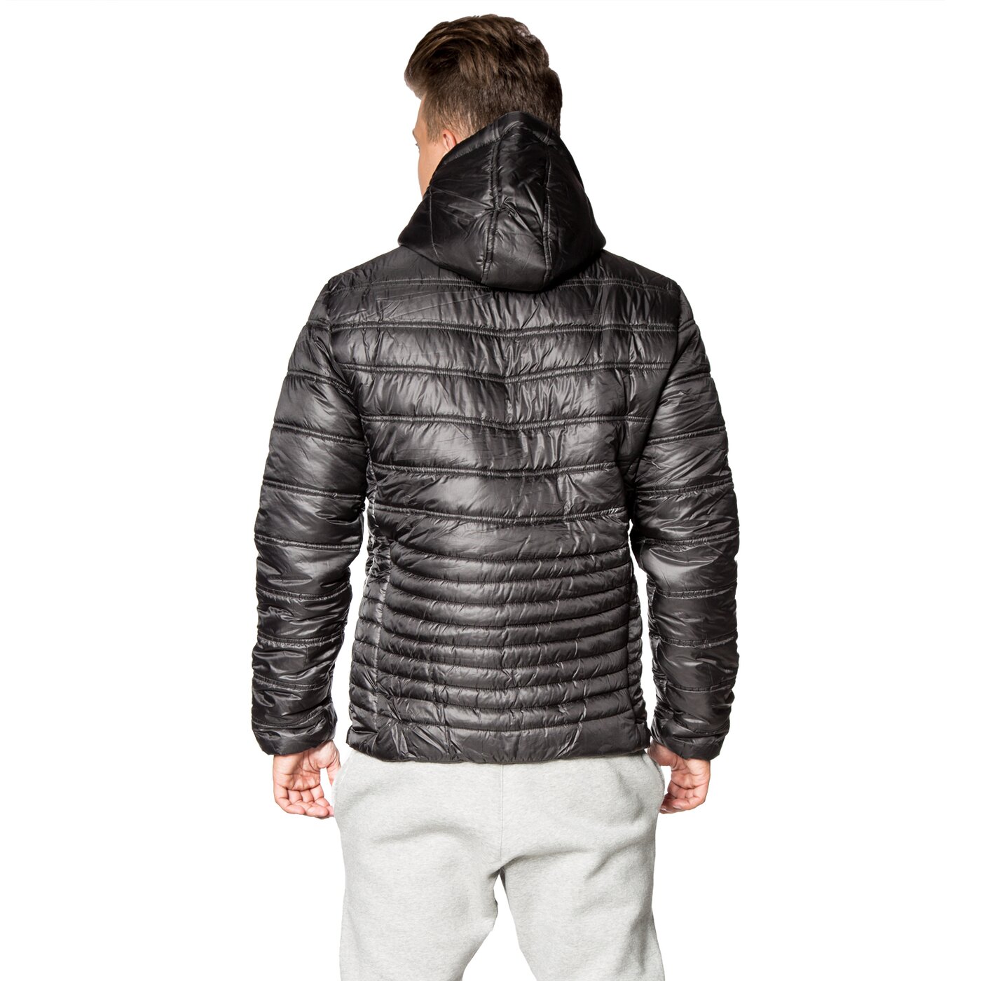 Kurtka zimowa męska UMBRO KURTKA ORANGE ul36kum40001 kolor czarny