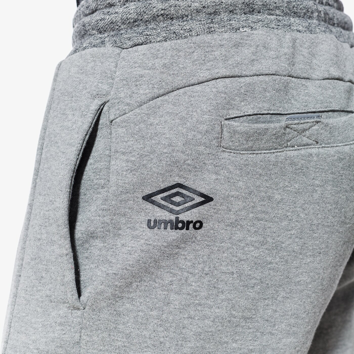 Spodnie dresowe męskie UMBRO SPODNIE HAZEL ul18spm01001 kolor szary