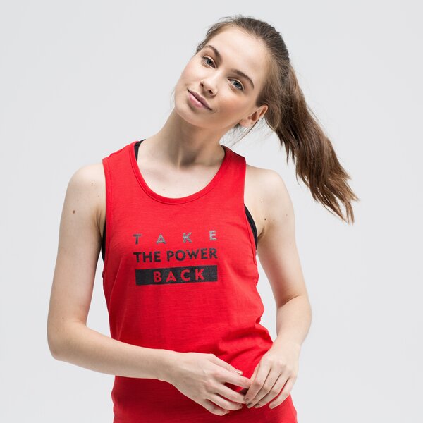 Top damski UMBRO TANK PIMANI ul39tsd01002 kolor czerwony