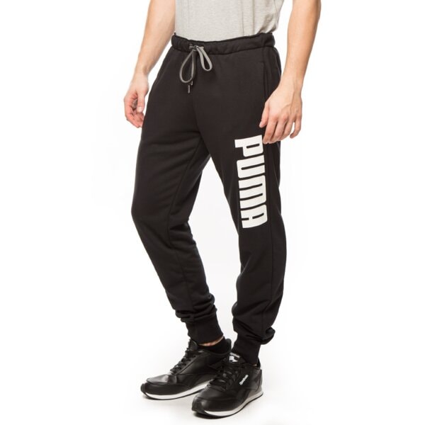 Spodnie dresowe męskie PUMA SPODNIE FUN DRY SWEAT 83653301 kolor czarny