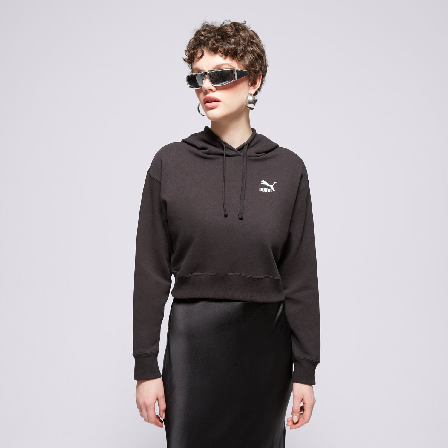 PUMA BLUZA Z KAPTUREM BETTER CLASSICS CROPPED