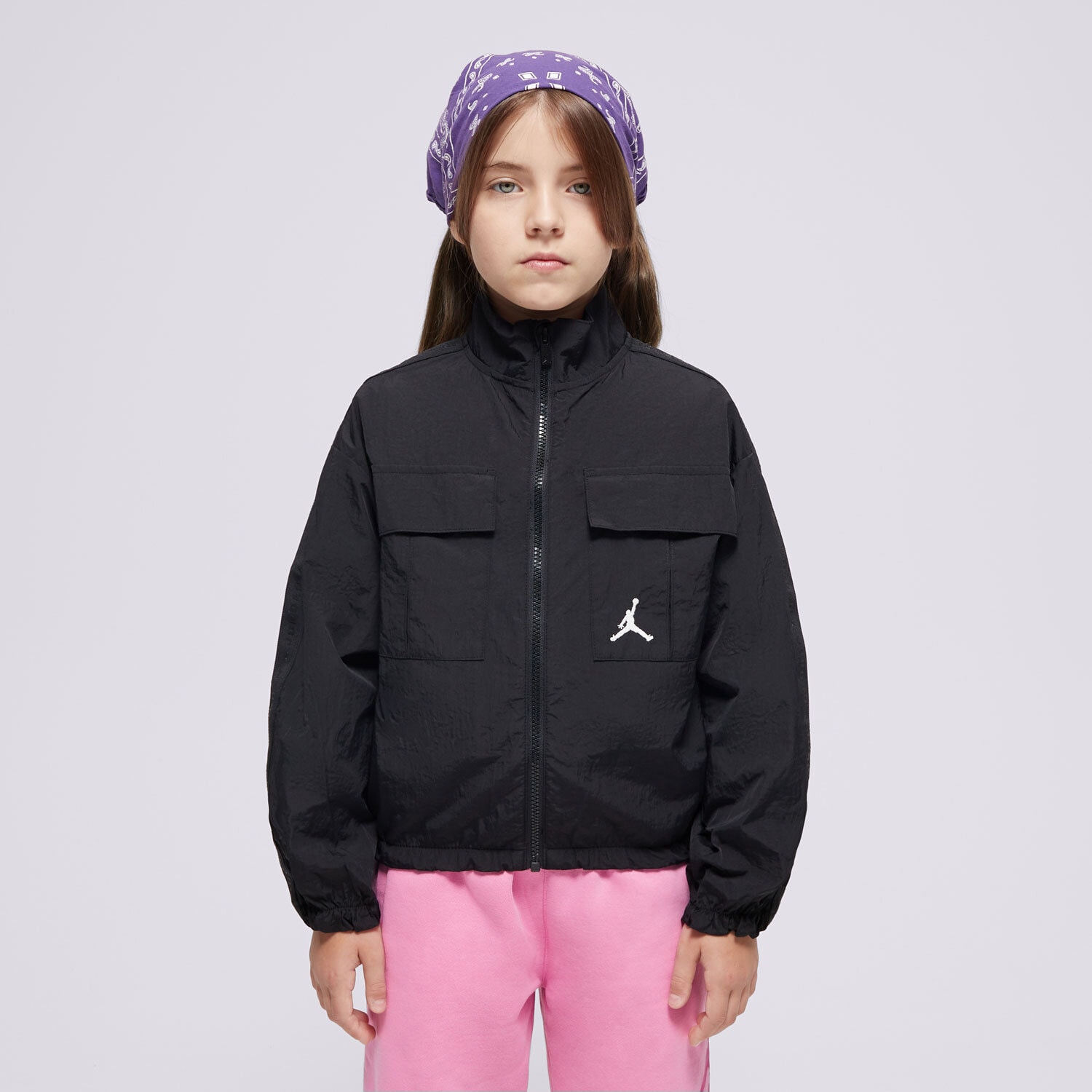 JORDAN KURTKA ZIMOWA JDG JUMPMAN WOVEN TAPIN GIRL