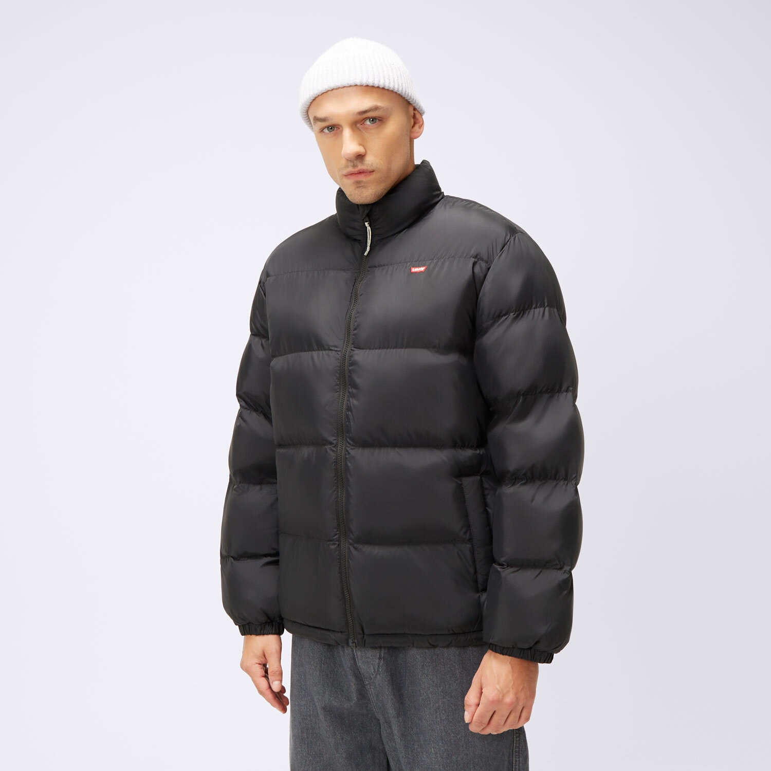 LEVI S KURTKA ZIMOWA PIEDMONT SHORT RED BW BLACKS