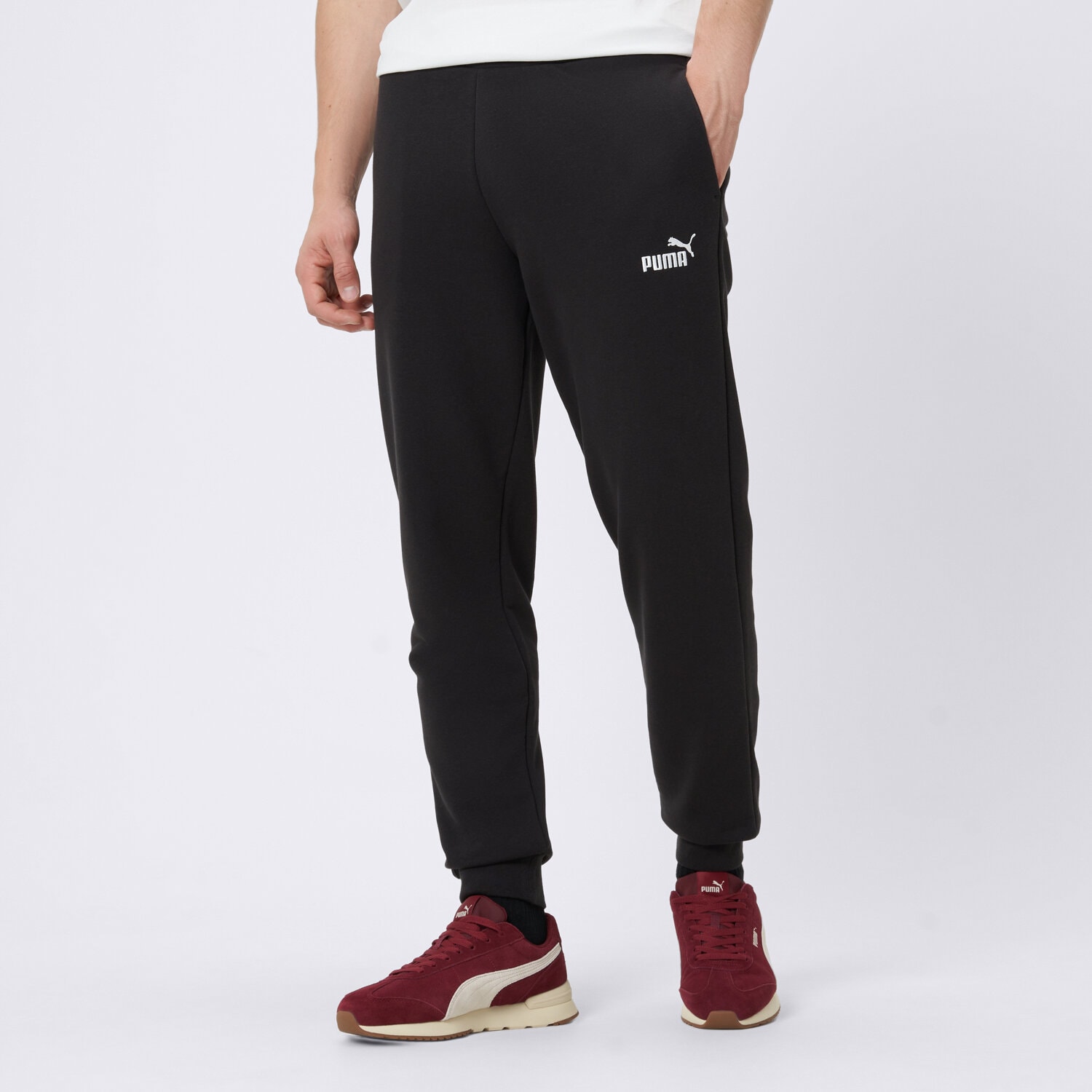 PUMA SPODNIE ESS NO 1 LOGO TR CL PUMA BLA
