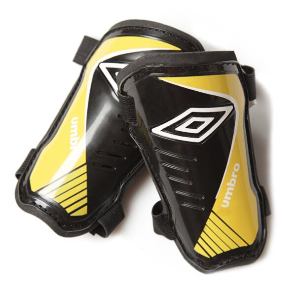 Dziecięce UMBRO OCHRANIACZE STADIA SLIP JNR 20574udph kolor żółty