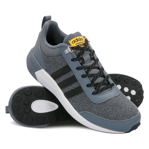 Buty zimowe męskie ADIDAS CLOUDFOAM RACE WTR aw5271 kolor szary