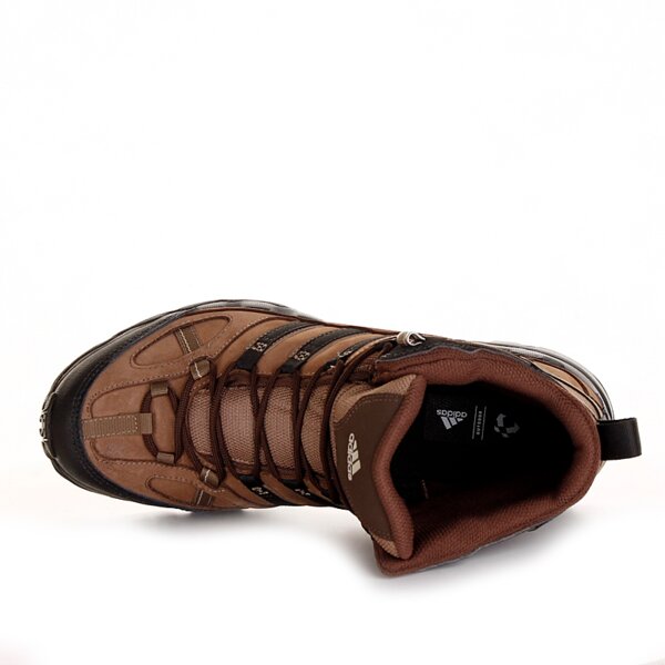 Buty outdoor męskie ADIDAS AX 1 MID LEA g60137 kolor brązowy