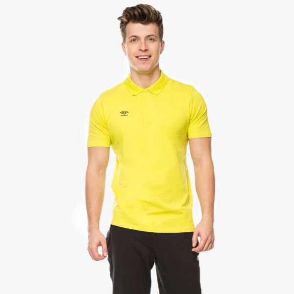 Koszulka polo męska UMBRO POLO JERSEY 62294ugff kolor żółty