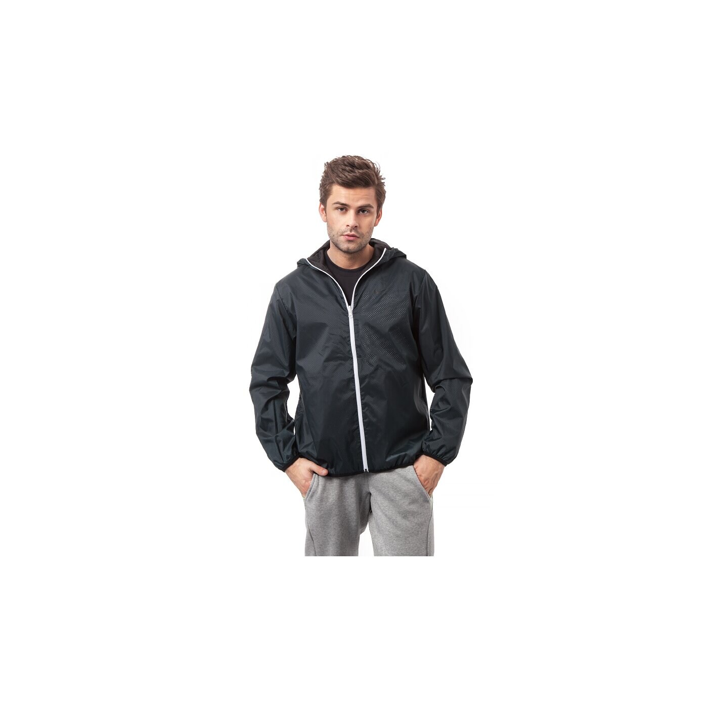 Kurtka przejściowa męska NIKE KURTKA WINGER JKT LOI REVERSIBLE 677301010 kolor czarny