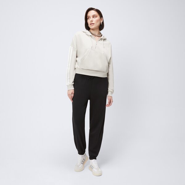 Bluza damska ADIDAS BLUZA Z KAPTUREM W 3S FT QZ HD jn1958 kolor beżowy