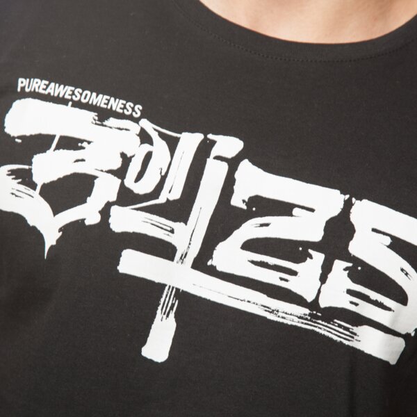 Koszulka męska CONFRONT T-SHIRT ZARBI cf35tsm04001 kolor czarny