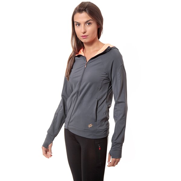 Bluza damska LOTTO BLUZA SWEAT FZ ADA PL r2066 kolor szary