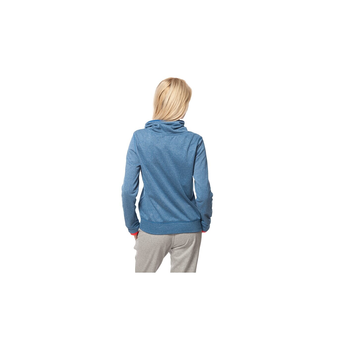 Bluza damska REEBOK BLUZA WOR PLYWRM PO aa9799 kolor niebieski