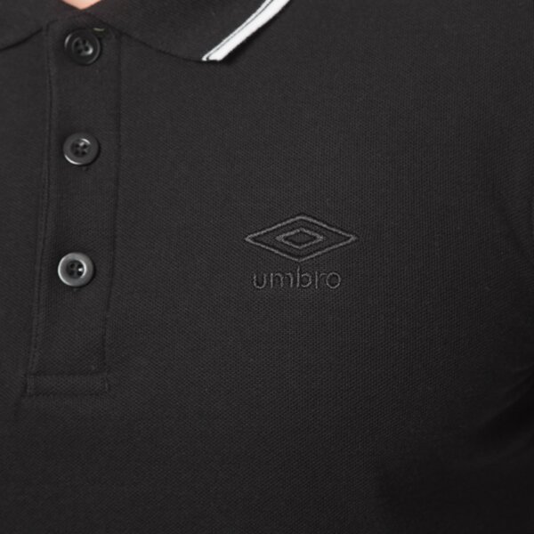 Koszulka polo męska UMBRO POLO DIEGO M ul16pom06003 kolor czarny