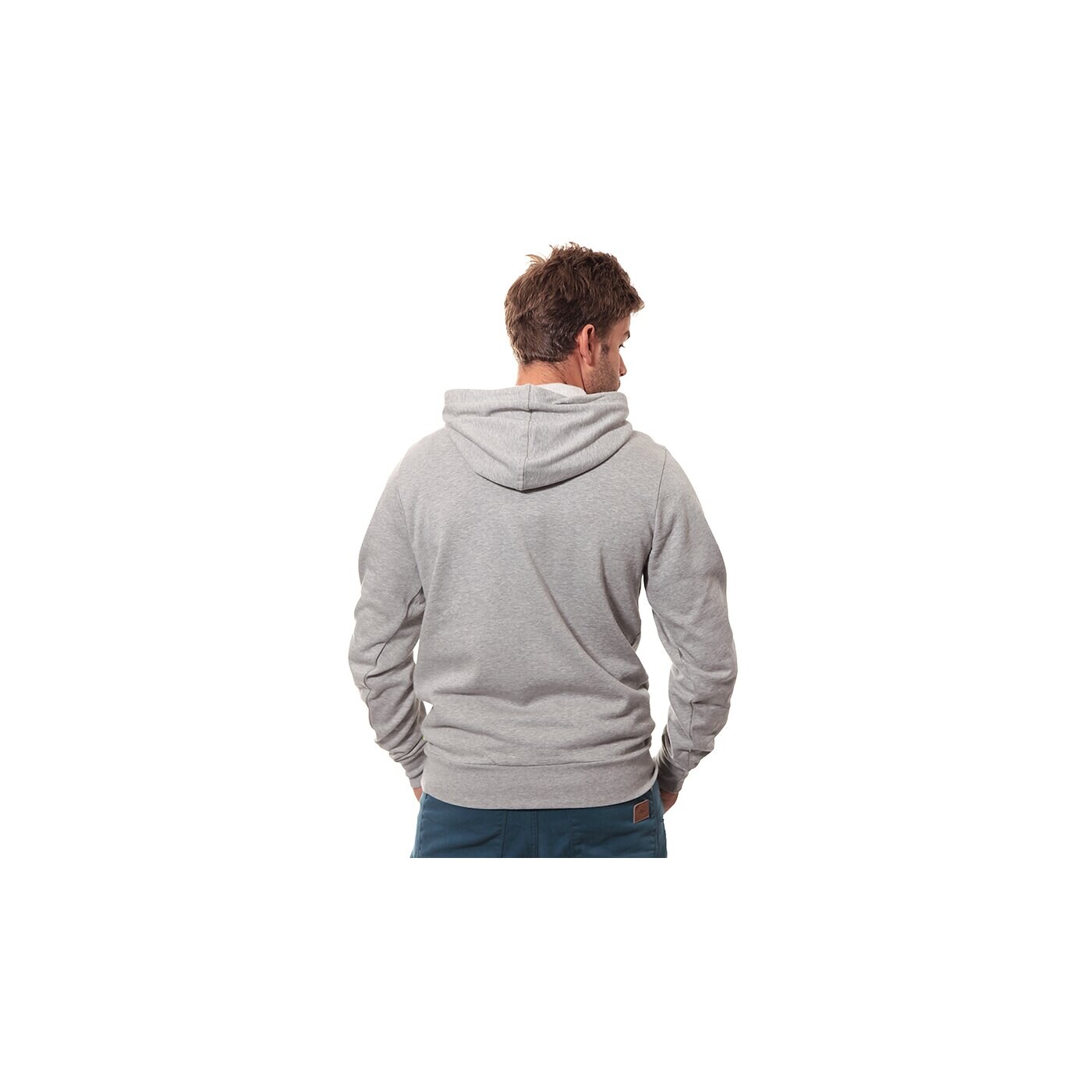 Bluza męska UMBRO BLUZA GRAPHIC FTBL OH HOODED TOP 62608u263 kolor szary