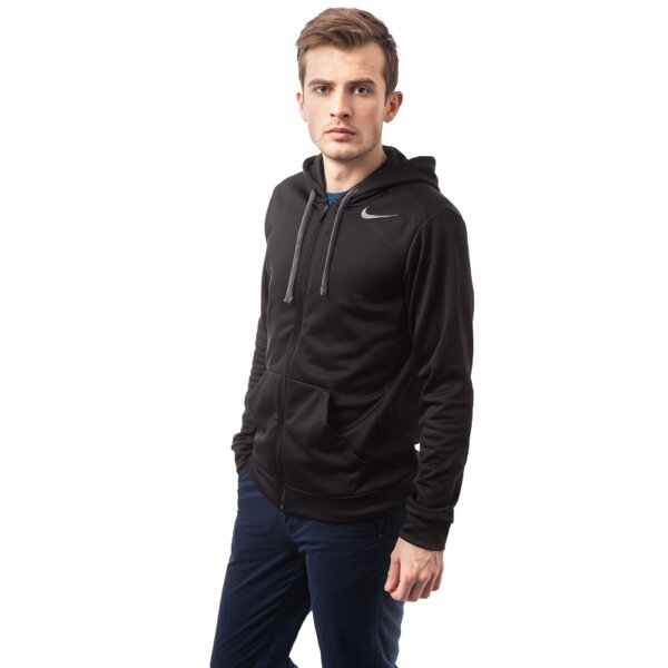 Bluza męska NIKE BLUZA KO FZ HOODIE 3.0 650735010 kolor czarny