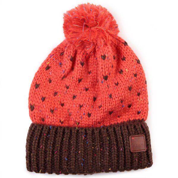 Czapka zimowa damska ROXY CZAPKA ZIMOWA TORAH BRIGHT BEANIE erjha00065mkzo kolor różowy