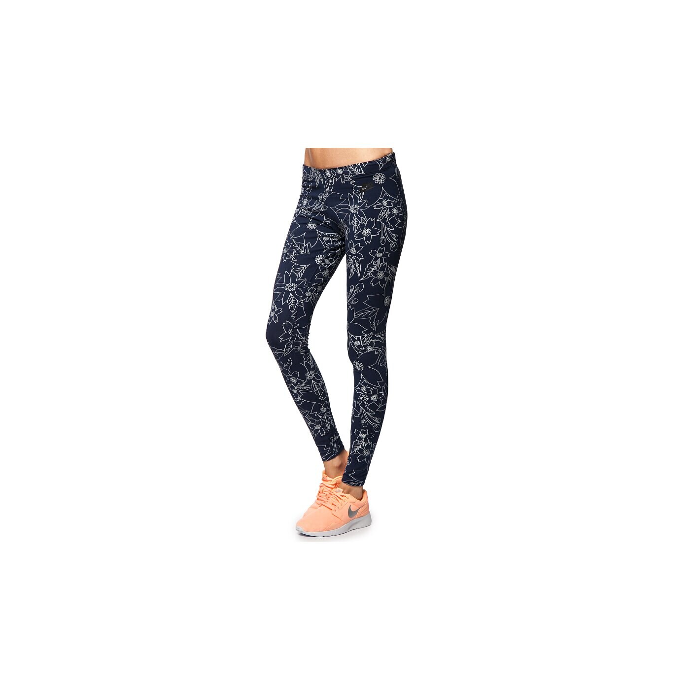 Spodnie dresowe damskie NIKE SPODNIE LEG-A-SEE HAWAIIAN2 724131410 kolor granatowy