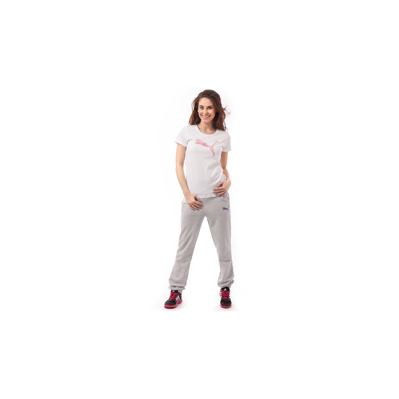 Koszulka damska PUMA T-SHIRT FUN GRAPHIC ESS 83219402 kolor biały