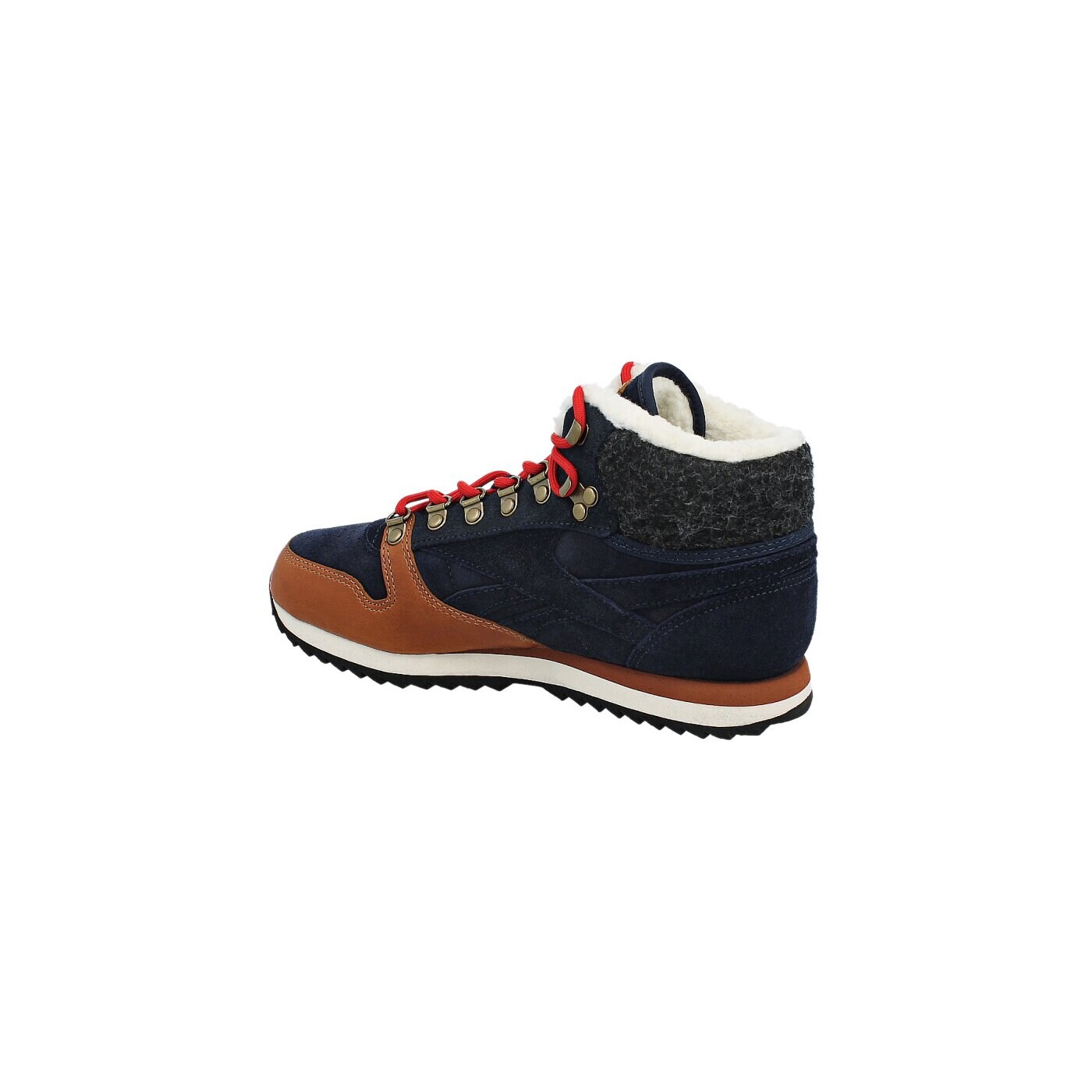 Buty outdoor damskie REEBOK CL LTHR MID WW m42086 kolor granatowy