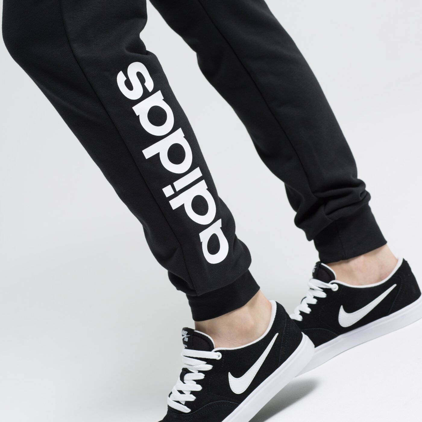 ADIDAS SPODNIE W E LIN (DP2398) Damskie | cena 169,99 PLN, kolor CZARNY | Spodnie adidas