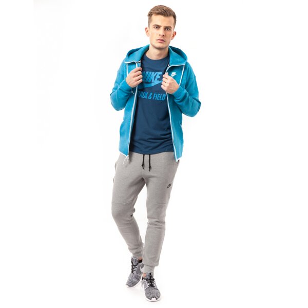 Koszulka męska NIKE T-SHIRT TEE-RU NTF BRAND 679647496 kolor niebieski