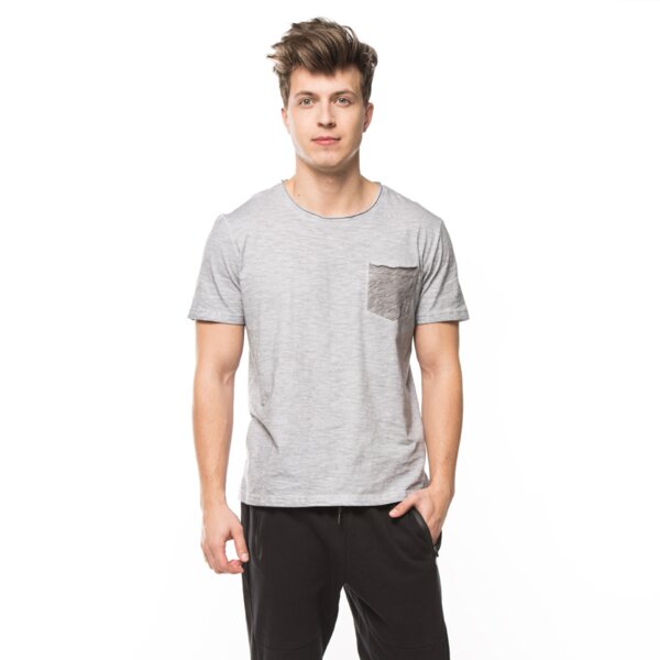 Koszulka męska LOTTO T-SHIRT PURSE M lo16tsm09001 kolor szary