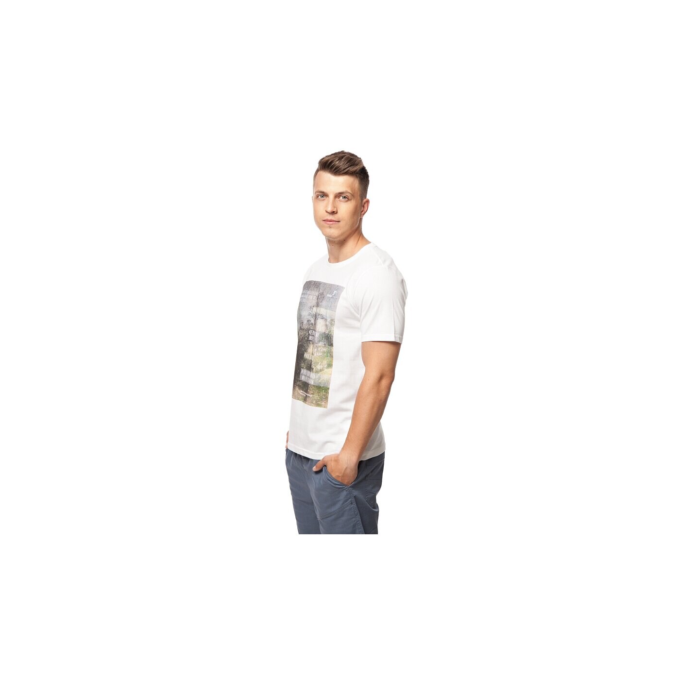 Koszulka męska FEEWEAR T-SHIRT TEND fw15tsm29002 kolor biały