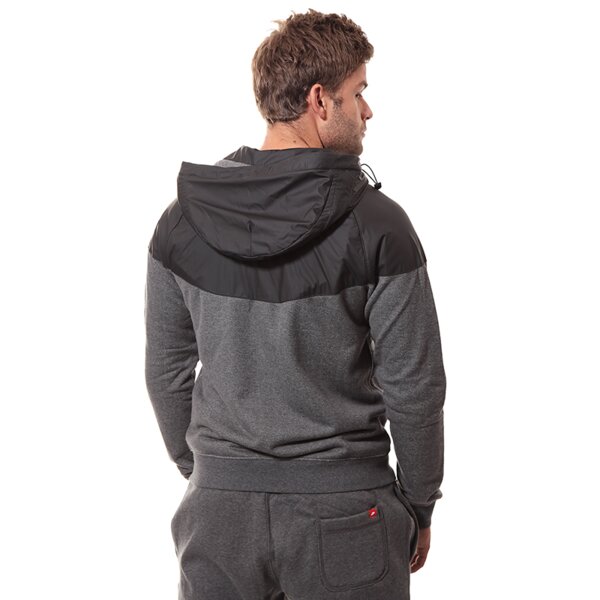 Bluza męska NIKE BLUZA FLEECE MIX-RU WR 616625071 kolor szary
