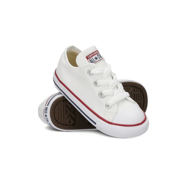 Buty dziecięce CONVERSE CHUCK TAYLOR ALL STAR OX ALL STAR 7j256c kolor biały