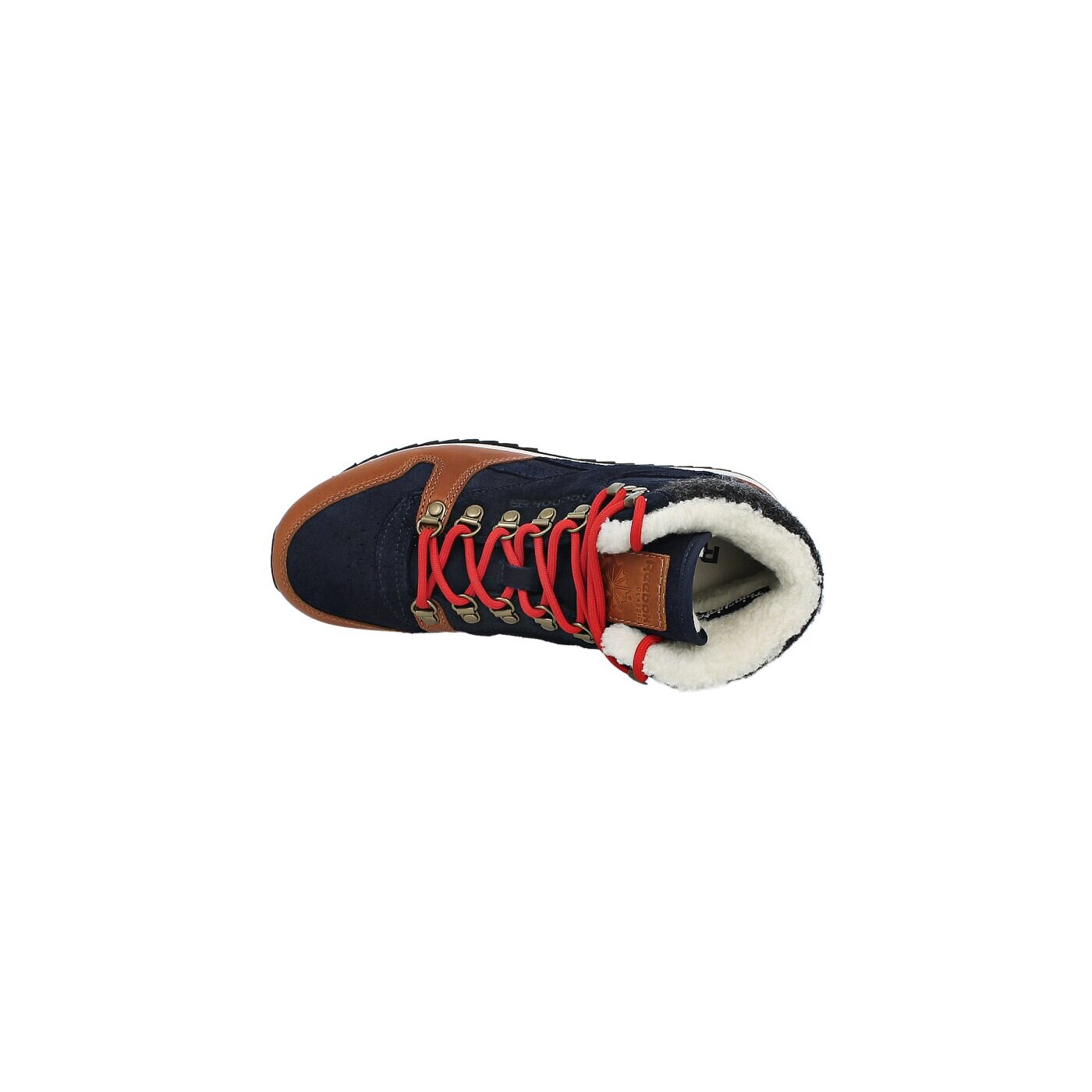 Buty outdoor damskie REEBOK CL LTHR MID WW m42086 kolor granatowy