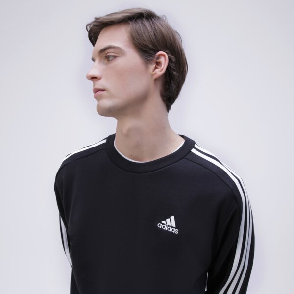 Bluza męska ADIDAS BLUZA M 3S FT SWT ic9317 kolor czarny